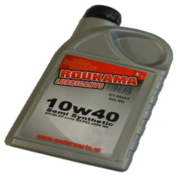 MOTOR OIL 10W40SG SEMI SYNTHETIC BOTTLE 1 LITER